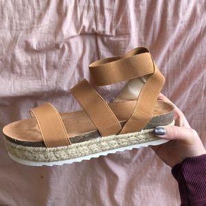 Flatform Sandals